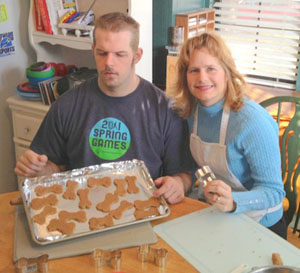 SOT dog biscuits 6 finished cutting